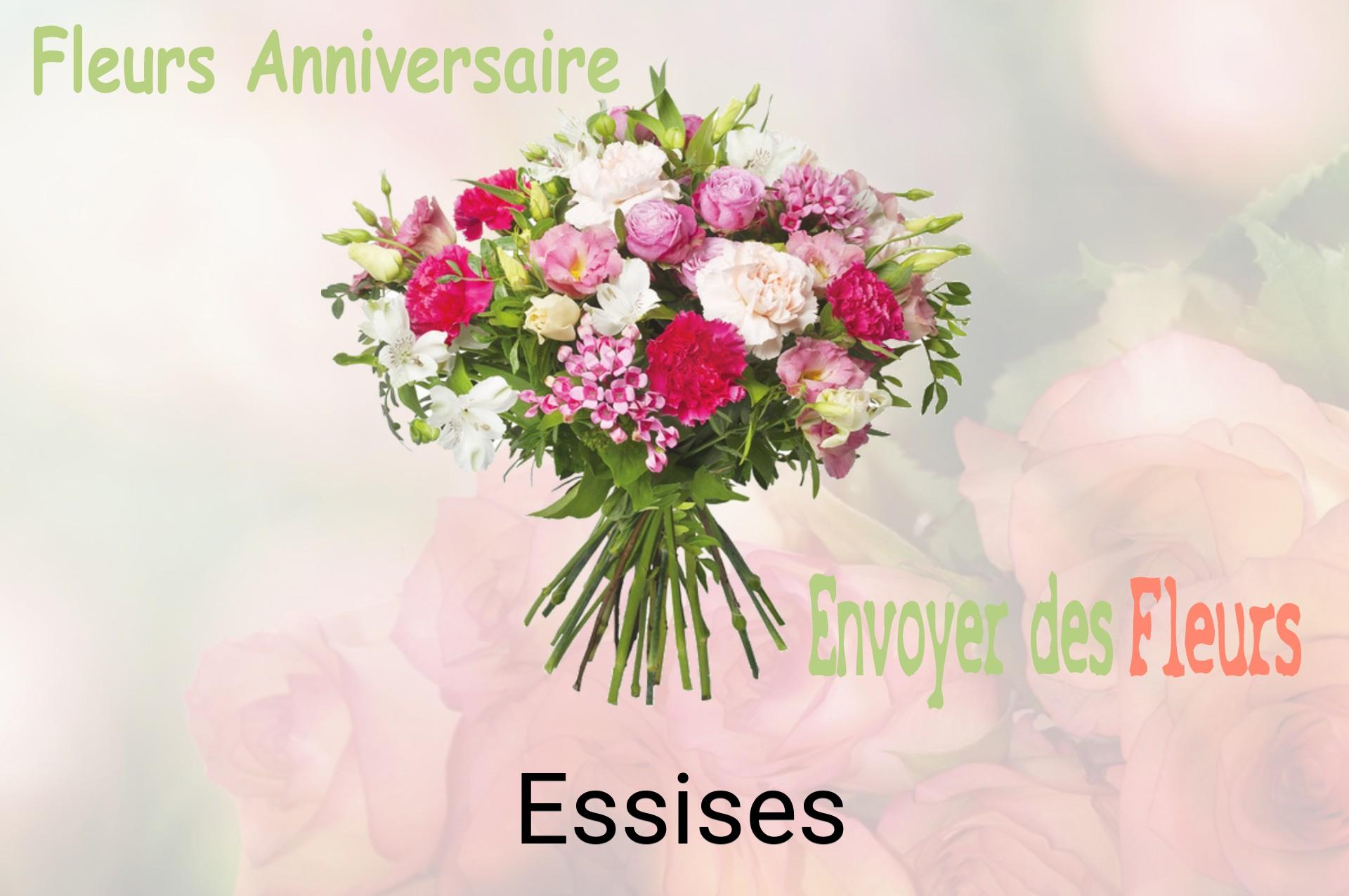 Bouquet de fleurs d’anniversaire livré à Essises